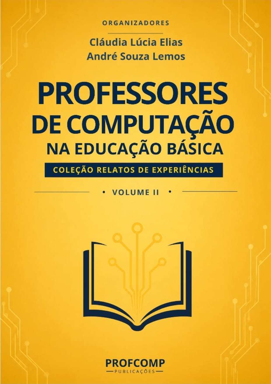Capa Professores de Computação na Educação Basica - Relatos de Experiência Volume 2